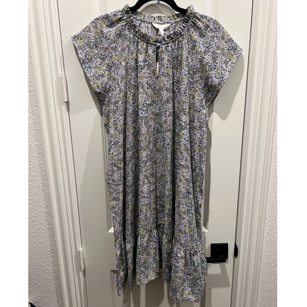 Lauren Conrad Pleat Neck Dress